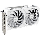 ASUS Radeon RX 9060 XT DUAL White Edition 16GB grafische kaart Wit, RDNA4, GDDR6, 2x DisplayPort, 1x HDMI 2.1
