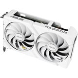 ASUS Radeon RX 9060 XT DUAL White Edition 16GB grafische kaart Wit, RDNA4, GDDR6, 2x DisplayPort, 1x HDMI 2.1