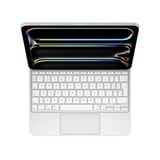 Apple Magic Keyboard voor 11‑inch iPad Pro (M4), toetsenbord Wit, EU lay-out (QWERTY), Scissor switches