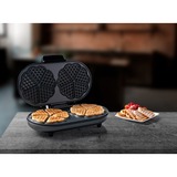 Bestron ADWM730CO Dubbele hartwafelmaker wafelijzer Koper/zwart