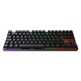 CHERRY XTRFY MX 8.2 Pro TMR RGB mechanisch gaming toetsenbord Zwart, US lay-out (QWERTY), Cherry MK Crystal, 80% (TKL)	, 8K, Hot-swap, RGB, PBT, 2.4 GHz | Bluetooth | USB