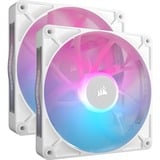 Corsair iCUE LINK RX140 RGB white 140 mm PWM-fan, Starterskit case fan Wit, 4-pin PWM