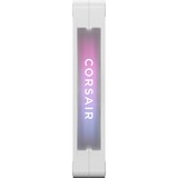 Corsair iCUE LINK RX140 RGB white 140 mm PWM-fan, Starterskit case fan Wit, 4-pin PWM