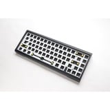 Ducky ProjectD Tinker 65 met QMK/VIA RGB mechanisch toetsenbord Zwart, US lay-out (QWERTY), 65%, Barebone. RGB leds, Hot-swappable, Gasket mount