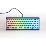 Ducky ProjectD Tinker 65 met QMK/VIA RGB mechanisch toetsenbord Zwart, US lay-out (QWERTY), 65%, Barebone. RGB leds, Hot-swappable, Gasket mount