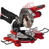 EINHELL TE-MS 18/8 Li-Solo Accu Afkort-/Verstekzaag afkort- en verstekzaag Rood, Accu en oplader niet inbegrepen