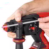 EINHELL TP-HD 18/22 D Li BL - Solo professional Accu Boorhamer Rood/zwart, Accu en oplader niet inbegrepen, Incl. opbergkoffer E-Case S-F