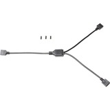 EKWB EK Loop D-RGB 2-Way Splitter Cable splitterkabel Zwart