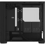Fractal Design Pop Mini Silent Black TG Clear Tint midi tower behuizing Zwart | 2x USB-A | Window