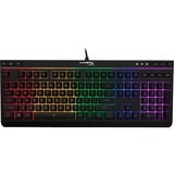 HyperX Alloy Core RGB Membrane, gaming toetsenbord Zwart, US lay-out, Membraan, RGB