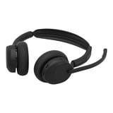 Jabra Evolve3 45 UC on-ear headset Zwart, USB-A with Dongle, Bluetooth 5.3