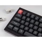 Keychron Double-Shot PBT OSA Full Keycap-Set - Dark Black keycaps Zwart/rood, 126 Stuks, US-Layout (ANSI)