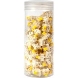 Keychron Gateron Silent Switch - Yellow keyboard switches Geel/transparant, 110 stuks