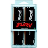 Kingston FURY 16 GB DDR5-6000 Kit werkgeheugen Zwart, KF560C30BBEK2-16, Fury Beast, XMP, EXPO