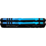 Kingston FURY 64 GB DDR4-3600 Kit werkgeheugen Zwart, KF436C18BBAK2/64, Beast RGB, XMP
