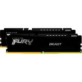 Kingston FURY Beast 16 GB DDR5-6000 (2x 8 GB) werkgeheugen Zwart, KF560C30BBEK2-16, XMP 3.0, EXPO 1.1