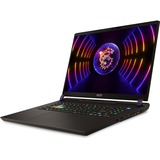 MSI Vector GP78HX 13VH-222NL 17" gaming laptop Zwart | i9-13950HX | RTX 4080 | 32 GB | 2 TB SSD