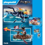 PLAYMOBIL Pirates - Gevecht tegen de reuzenoctopus Constructiespeelgoed 71419
