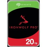 Seagate IronWolf Pro 20 TB harde schijf ST20000NT001, SATA/600, 24/7