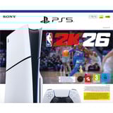 Sony Interactive Entertainment PlayStation 5 Slim - NBA 2K26-bundel spelconsole Wit/zwart
