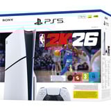 Sony Interactive Entertainment PlayStation 5 Slim - NBA 2K26-bundel spelconsole Wit/zwart