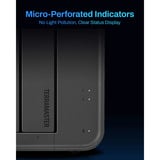 TerraMaster F2-425 nas Zwart, 2.5GbE, HDMI, USB