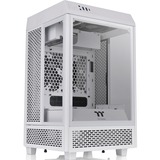 Thermaltake The Tower 100 Mini Tower Snow, tower behuizing Wit | 2x USB-A | 1x USB-C | Window