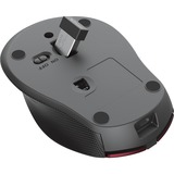 Trust Zaya Draadloze oplaadbare muis Rood/zwart, 800 - 1600 Dpi