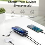 VEGER MagOn powerbank 10.000mAh Wit