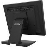 iiyama ProLite T1531SR-B2S 15" touchscreen monitor Zwart, 1x DisplayPort, 1x HDMI, 1x VGA