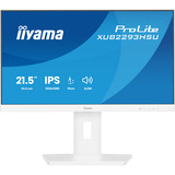 iiyama ProLite XUB2293HSU-W7 21.5" monitor Wit (mat), 100 Hz, HDMI, DisplayPort, Audio, USB