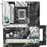 ASRock Z790 STEEL LEGEND WIFI socket 1700 moederbord Zilver/zwart, RAID, 2.5 Gb-LAN, Wi-Fi, BT, Sound, ATX