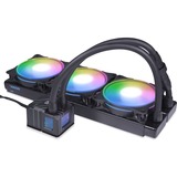 Alphacool Eisbaer Pro HPE Aurora 360 CPU AIO waterkoeling Zwart, aRGB, 4-pin PWM