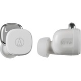 Audio-Technica ATH-SQ1TW Draadloze oortjes hoofdtelefoon Wit, Bluetooth 5.0