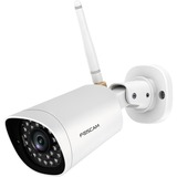 Foscam G4P 4MP Super HD WiFi buitencamera beveiligingscamera Wit