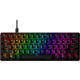 HyperX Alloy Origins 60, gaming toetsenbord Zwart, US lay-out, HyperX Red, RGB leds, Double shot PBT-keycaps