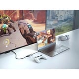 Hyper HyperDrive USB-C to 8K 60Hz / 4K 144Hz HDMI Adapter Grijs