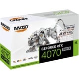 INNO3D GeForce RTX 4070 SUPER TWIN X2 OC WHITE grafische kaart DLSS 3, 3x DisplayPort, 1x HDMI 2.1