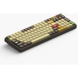 Iqunix F97 Happy Ape Wireless Mechanical Keyboard Bruin, US lay-out (QWERTY), Cherry MX Red, 96%, RGB leds, Hot-swappable, PBT, 2.4GHz | Bluetooth 5.1 | USB-C