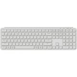 Keychron B6 Pro Ultra-Slim toetsenbord Wit, US lay-out (QWERTY), Scissor switches, 100%, ABS, 2.4 GHz | Bluetooth 5.2 | USB-C