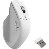 Keychron M6-A24 Wireless Mouse Wit, 100 tot 30.000 dpi, 8000Hz, 2,4 GHz / Bluetooth / USB