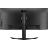 LG UltraWide 34WQ75C 34" Curved monitor Zwart, 2x HDMI, 1x DisplayPort, 5x USB-A, 1x USB-C, 1x RJ-45