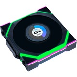 Lian Li UNI FAN SL120 LCD Wireless RGB case fan Zwart, 120 x 124.5 x 28 mm, PWM