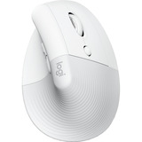 Logitech Lift voor Mac Wireless Verticale Ergonomische Muis Wit, 400-4000 DPI, Bluetooth Low Energy