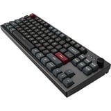 Montech Mkey Darkness TKL, toetsenbord Zwart, US lay-out, Gateron G Pro Yellow, TKL, Hot-swappable, RGB, PBT