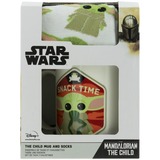 Paladone Star Wars: The Mandalorian - The Child Mug and Socks Set beker Wit/groen