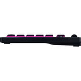 Razer BlackWidow V4 Low-profile RGB mechanisch gaming toetsenbord Zwart, US lay-out (QWERTY), Razer Low-Profile Yellow, 80% (TKL)	