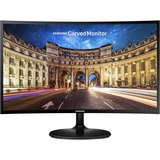 SAMSUNG LC24F390FHRXEN 23.5" Curved Gaming Monitor Zwart, HDMI, VGA