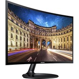 SAMSUNG LC24F390FHRXEN 23.5" Curved Gaming Monitor Zwart, HDMI, VGA