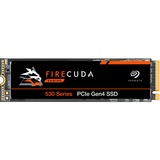 Seagate FireCuda 530 4 TB SSD ZP4000GM3A013, PCIe 4.0 x4, NVMe 1.4, M.2 2280